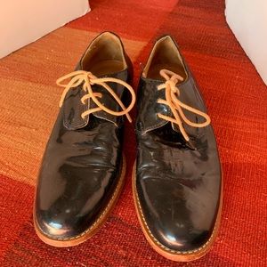 Designer Dragan Mrdia~ men’s style lace ups patent leather HAND MADE
